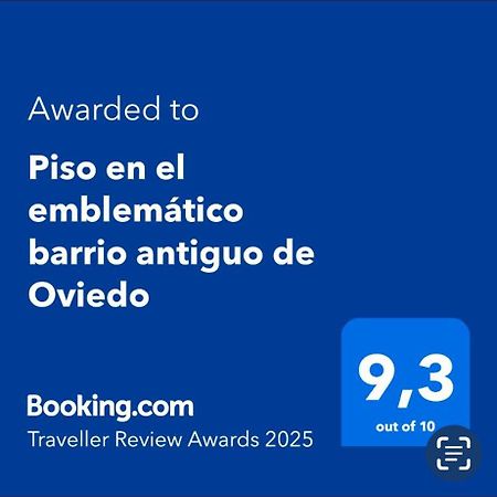 Ferienwohnung Piso En El Emblematico Barrio Antiguo De Oviédo Exterior foto